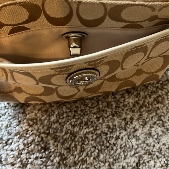 Coach Beige Wristlet - Picture 4 of 4